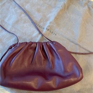 Bottega Veneta Deep Burgundy mini pouch